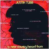 Cover image of A New Country Heard From Justin Tubb