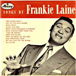 Cover image of Songs By Frankie Laine
